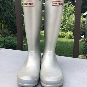 HUNTER RAINBOOT Silver